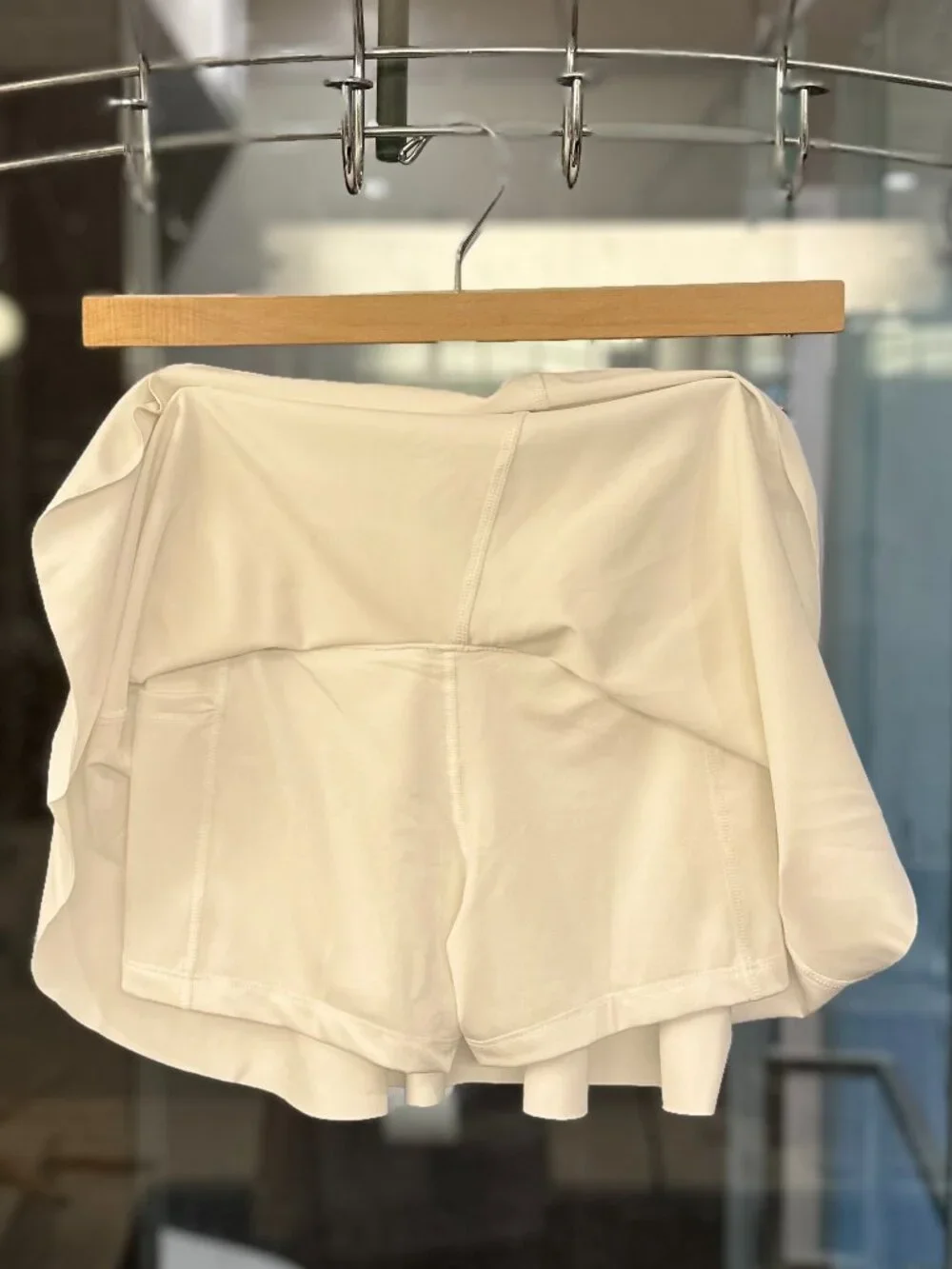 Old Navy Girl’s PowerSoft Active-Wear High-Waist Skort (Calla Lilies Off White)
